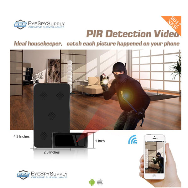 WiFi 1080P Surveillance / Security Camera |  W/ Night Vision | HD | PIR Motion Activated | Remote Live View W/ Audio