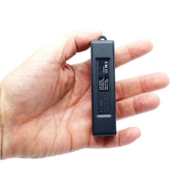 Small  Voice Activated Audio Recorder 150 Day Long Battery Life 576 Hr Storage Portable Phone USB Charger